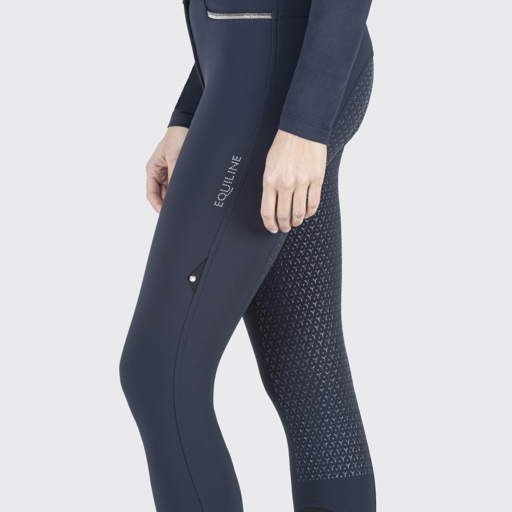 Equiline Equiline Gigafh Women's high waisted dual tech Winter b-move full grip breeches