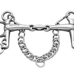 42126 Herm Sprenger German Silver Pelham  16 mm double jointed