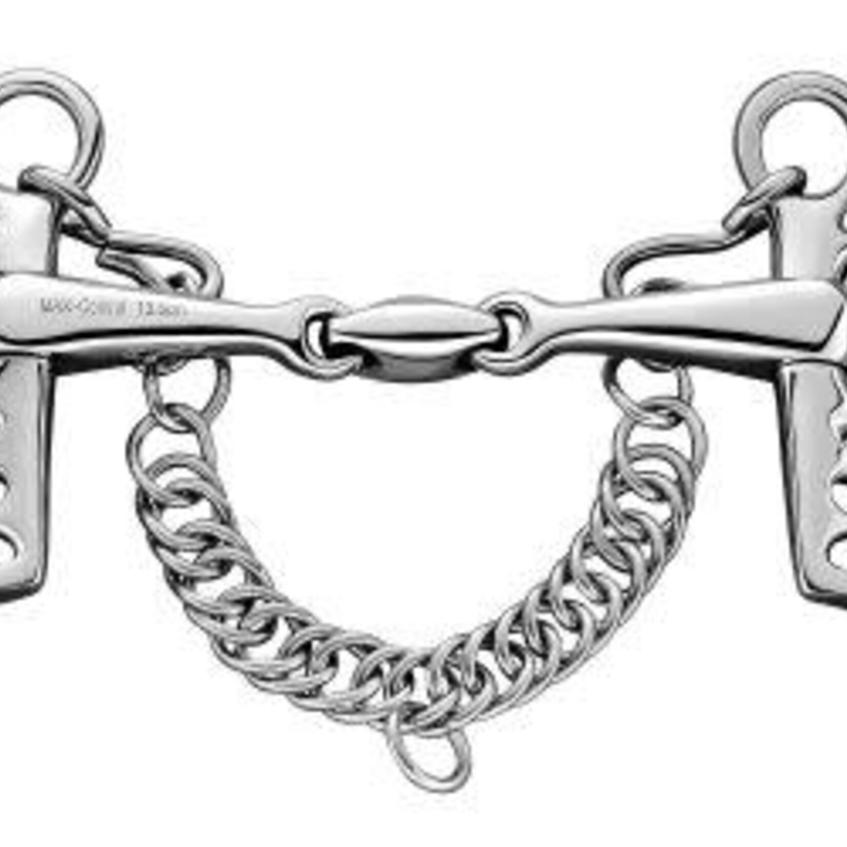 42700 Herm Sprenger German Silver Max Control with Locking Mechanism Pelham  16 mm double jointed