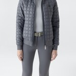 Equiline Q10740 Equiline Edae Women's Octagon Quilted Bomber Jacket