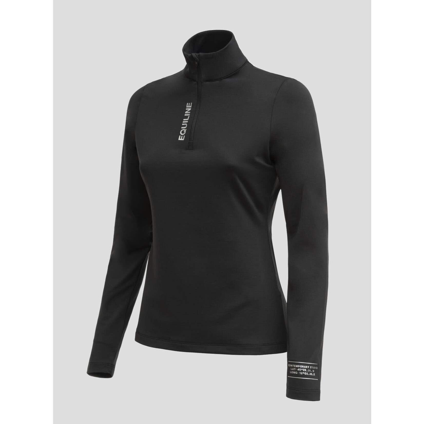 Equiline Equiline Canic Women's 1/2 zip second skin shirt