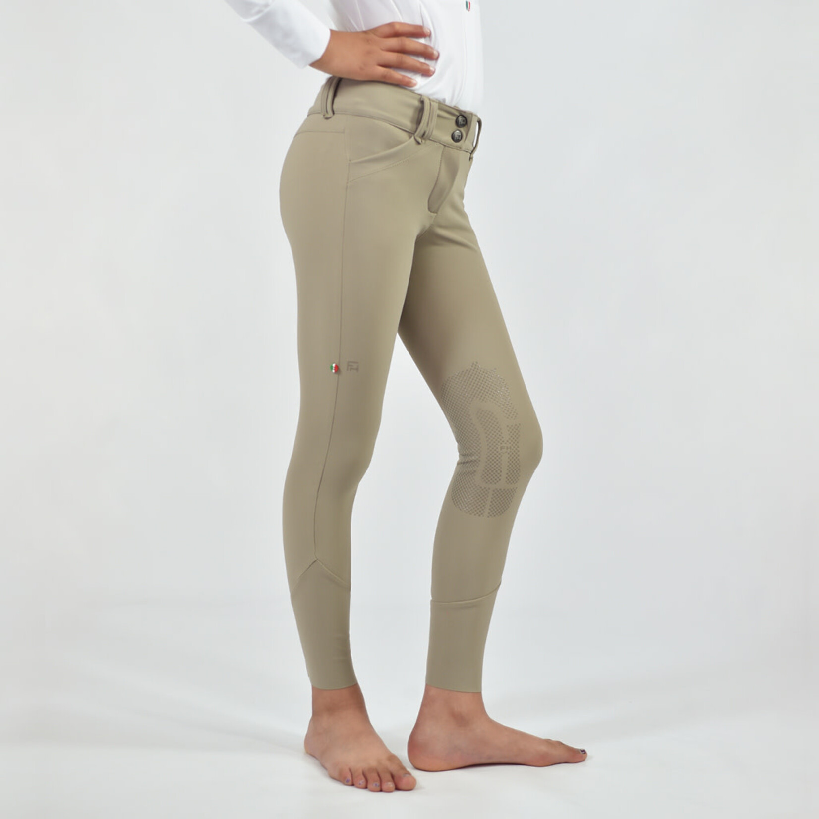 For Horses For Horses Girl's Matilde Ultra Move Knee Grip Breeches