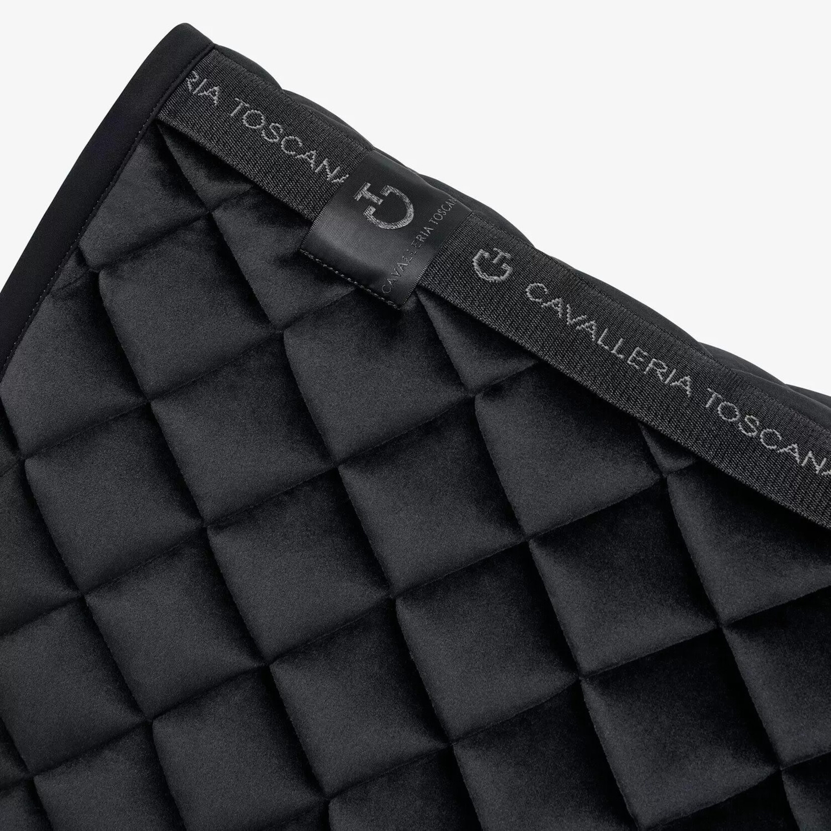 Cavalleria Toscana SOT098 Cavalleria Toscana velvet dressage saddle pad