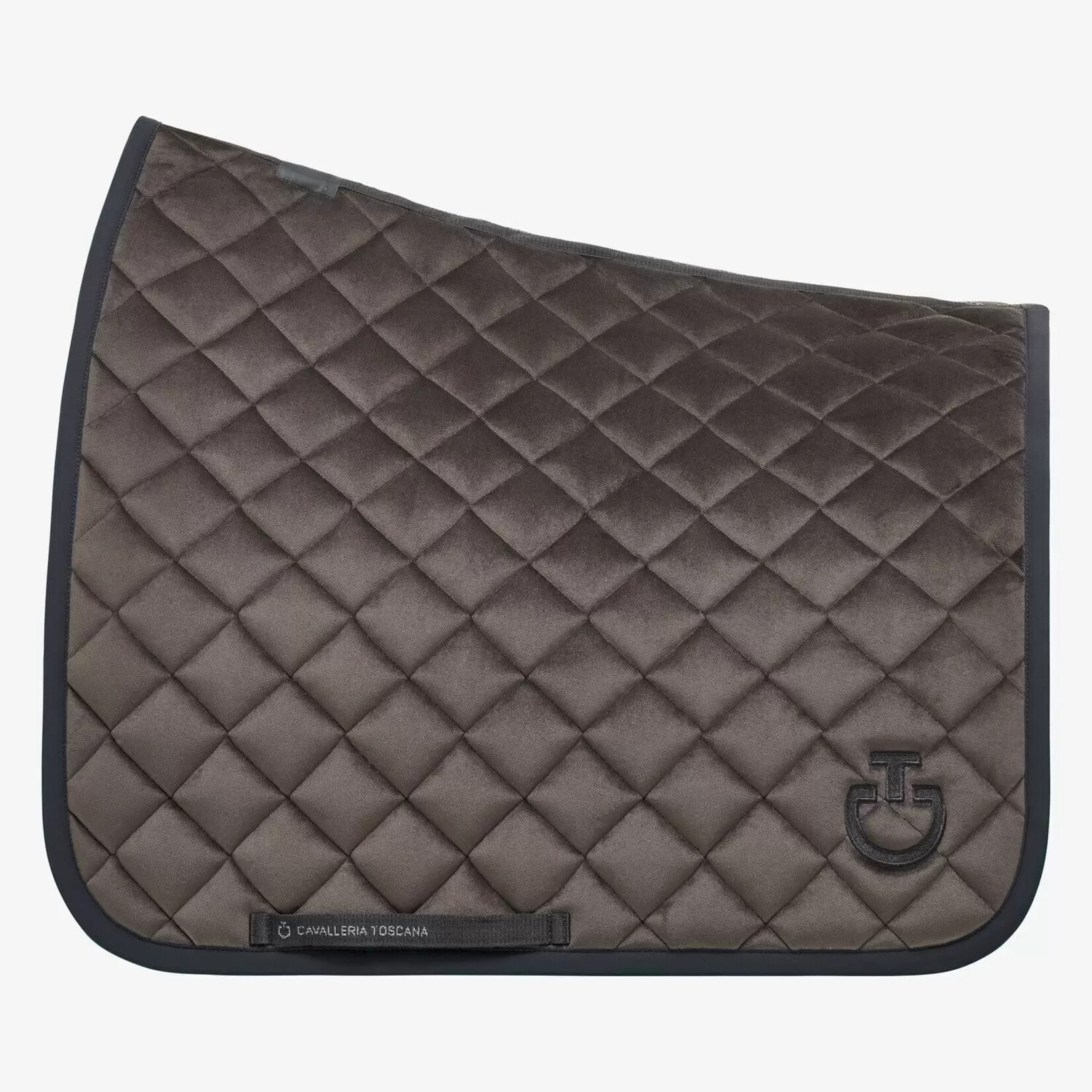 Cavalleria Toscana SOT098 Cavalleria Toscana velvet dressage saddle pad