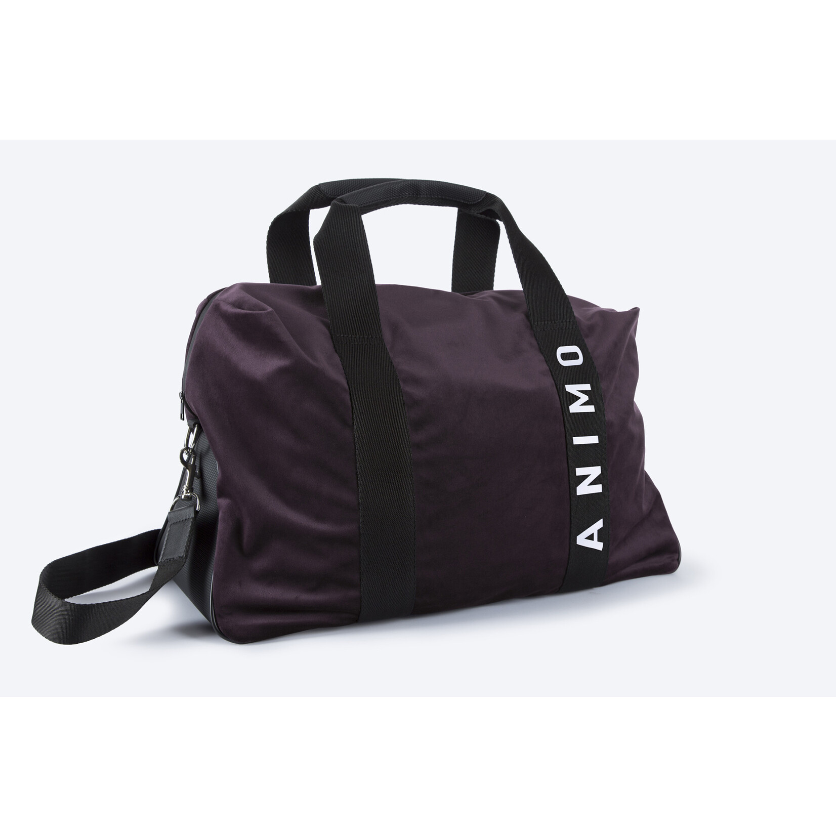 Animo King velvet travel bag with inside pocket