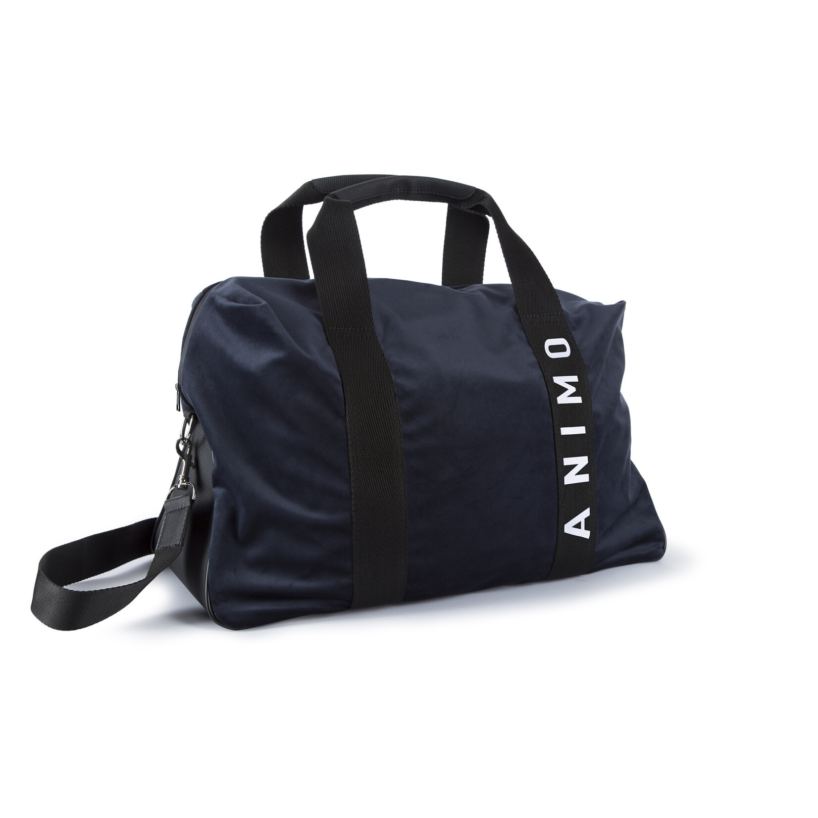 Animo King velvet travel bag with inside pocket