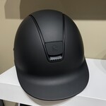 Samshield 1.0 Samshield Dark Line Helmet w/ Matt Trim & Blazon & 5 Jet Black Swaro Crystals, Sold as a kit with coordinating liner (sold separately).