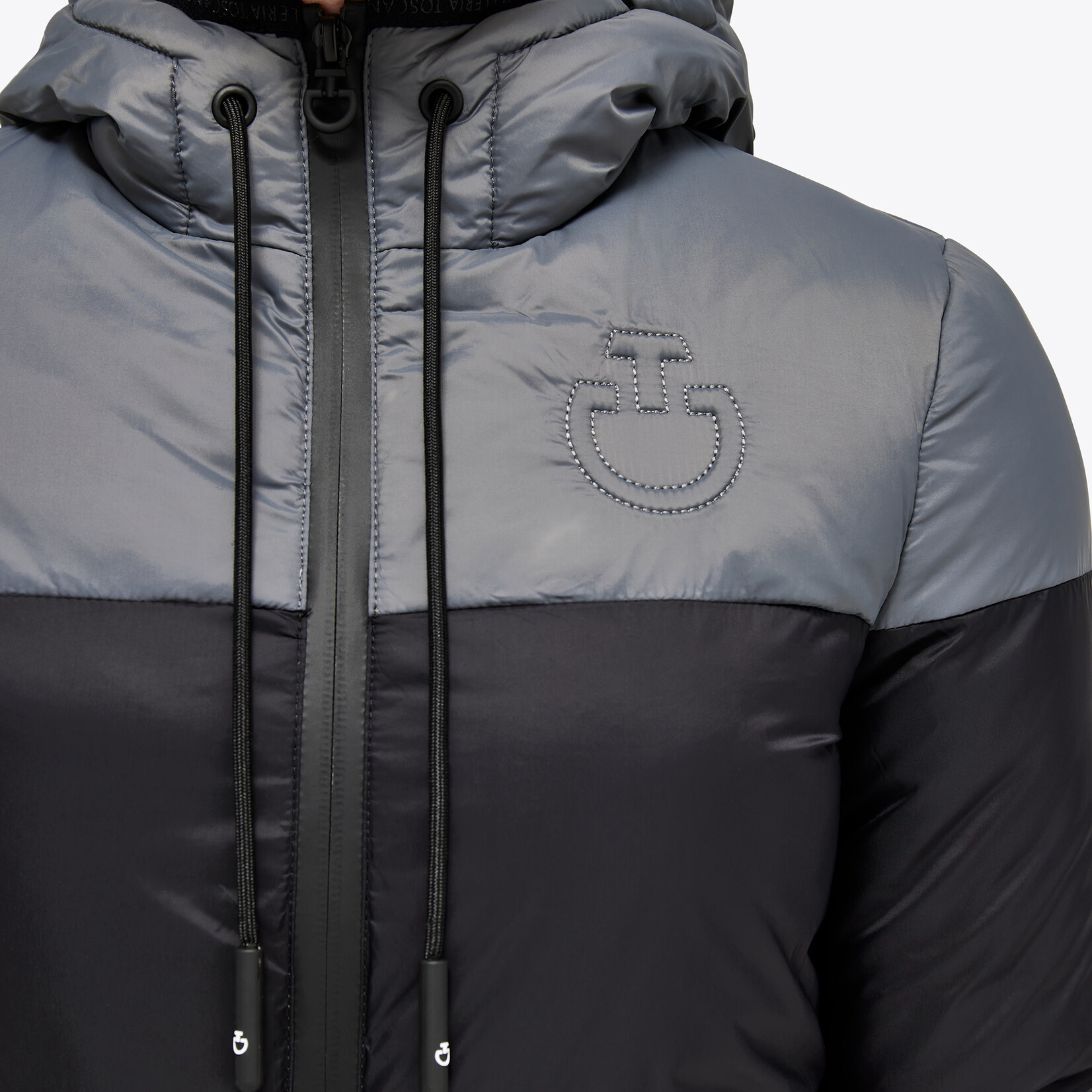 Cavalleria Toscana GIK028 Cavalleria Toscana Junior Nylon Hooded Puffer