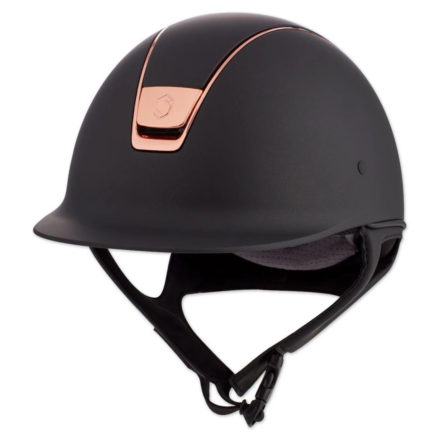 Samshield 1.0 Samshield Shadowmatt Helmet w/ Rose Gold Trim & Blazon