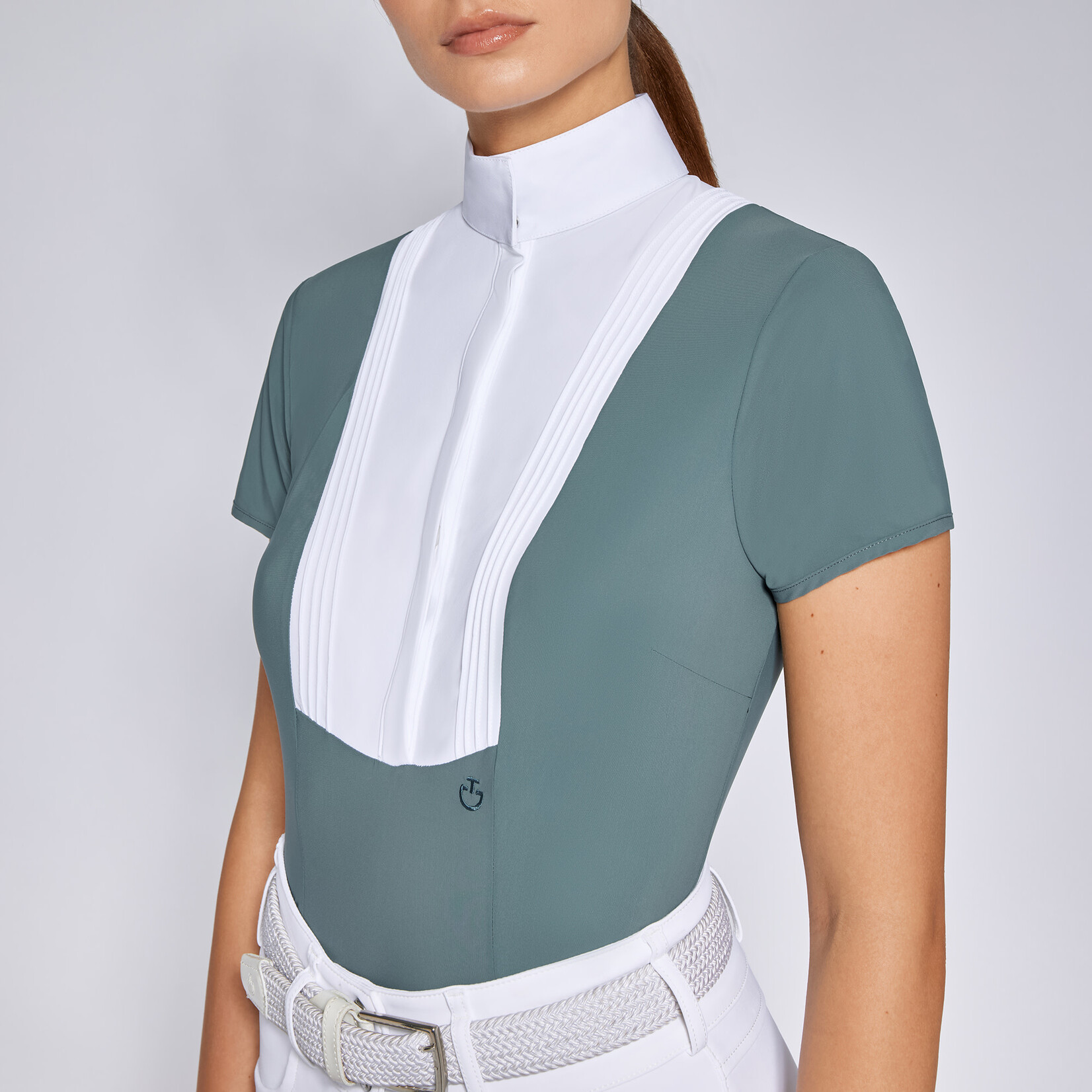 Cavalleria Toscana CAD098 Cavalleria Toscana American Short Sleeve Shirt