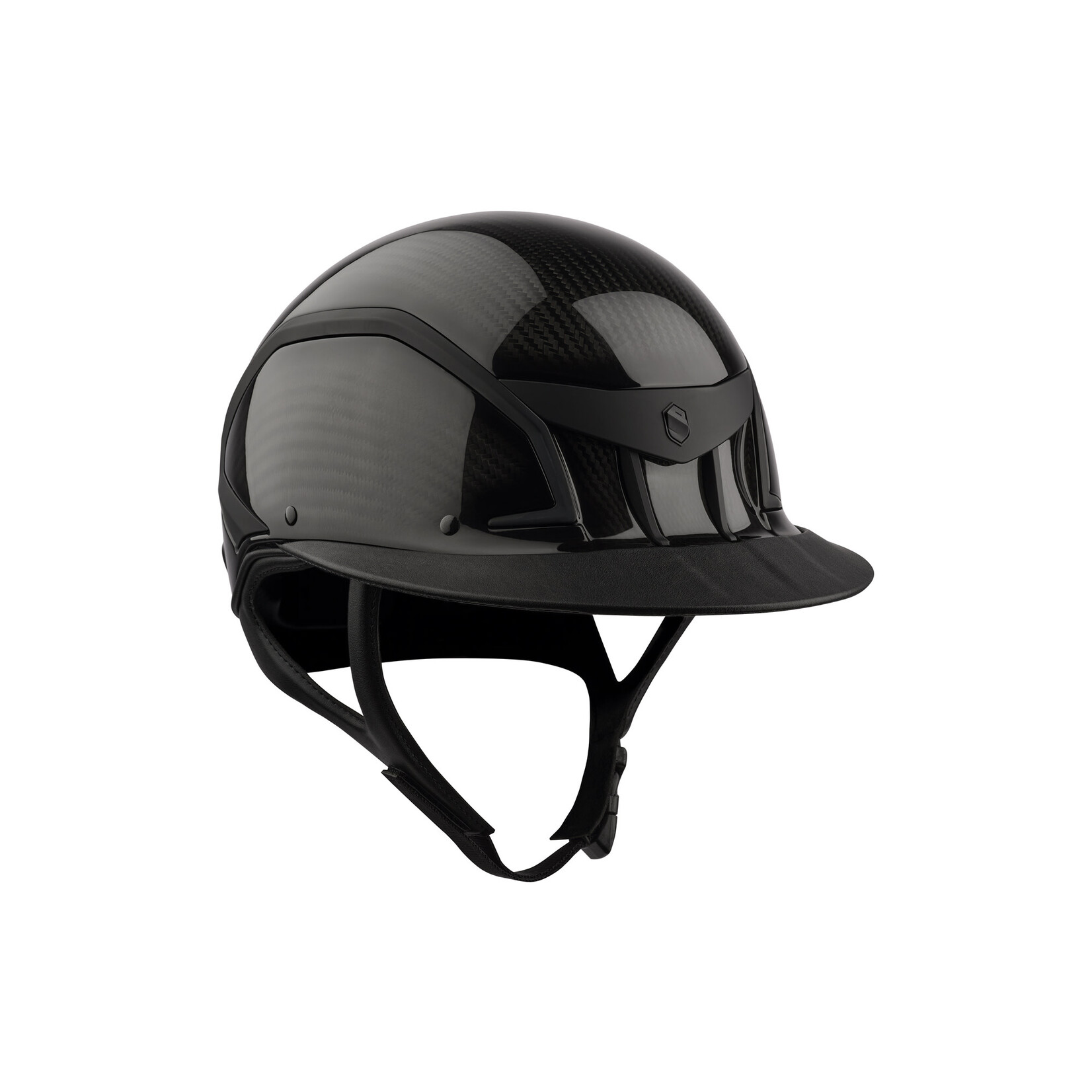 Samshield Samshield Miss Shield XJ Matte Black Glossy Helmet *Limited Edition*