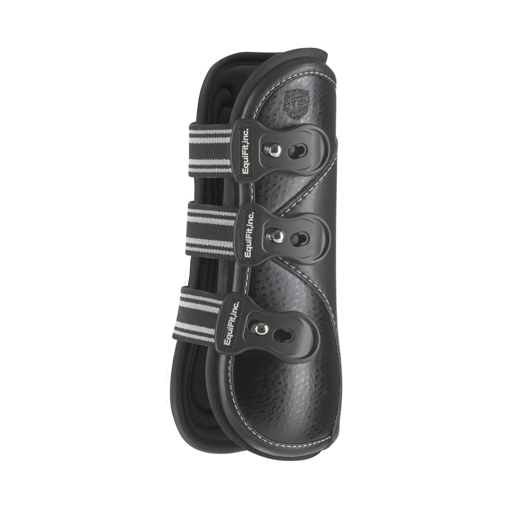 Equifit Equifit D-Teq Leather Front Boots in Black Ostrich