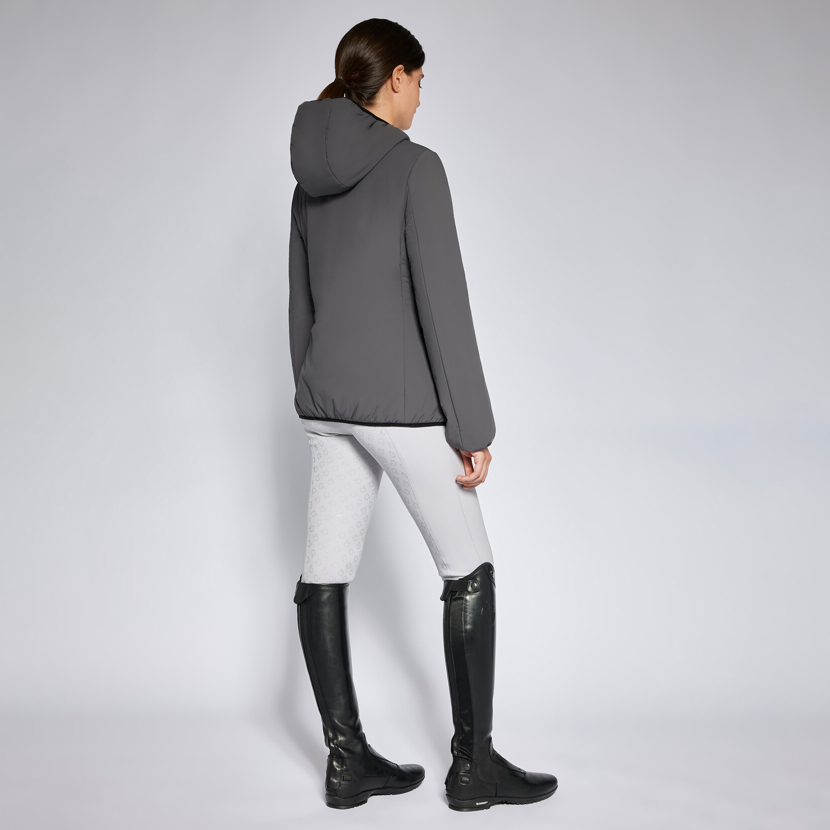 Cavalleria Toscana GID296 Cavalleria Toscana Lightweight Hooded Puffer Jacket