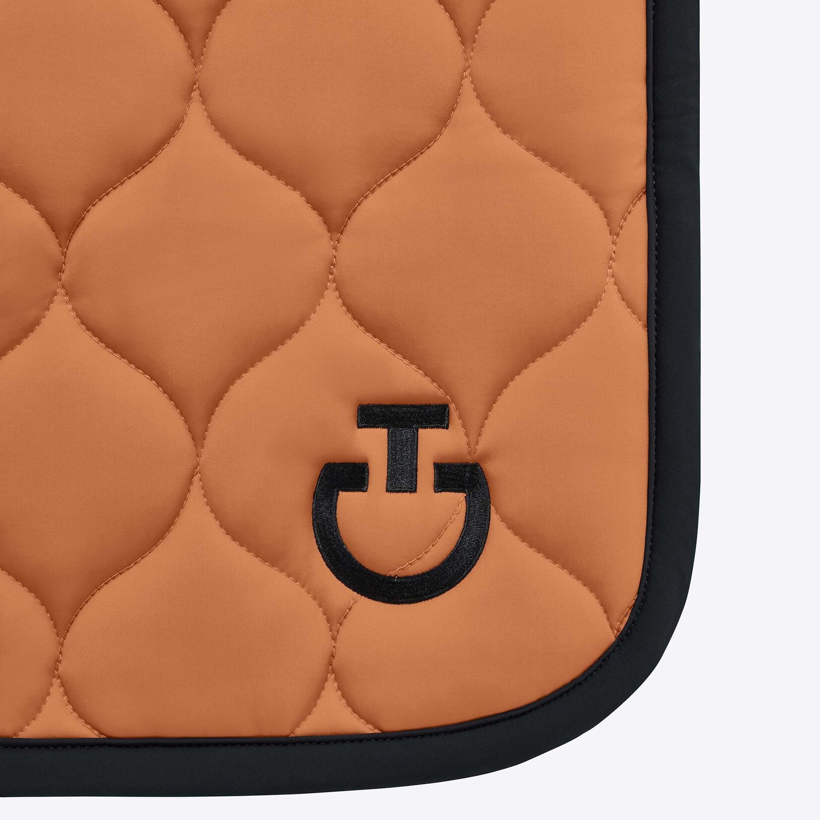 Cavalleria Toscana SOT104 Cavalleria Toscana Large Circular Quilted Jersey Dressage Saddle Pad
