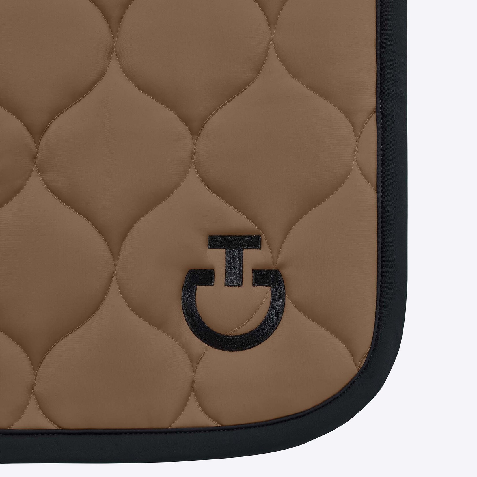 Cavalleria Toscana SOT103 Cavalleria Toscana Large Circular Quilted Jersey Jumping Saddle Pad