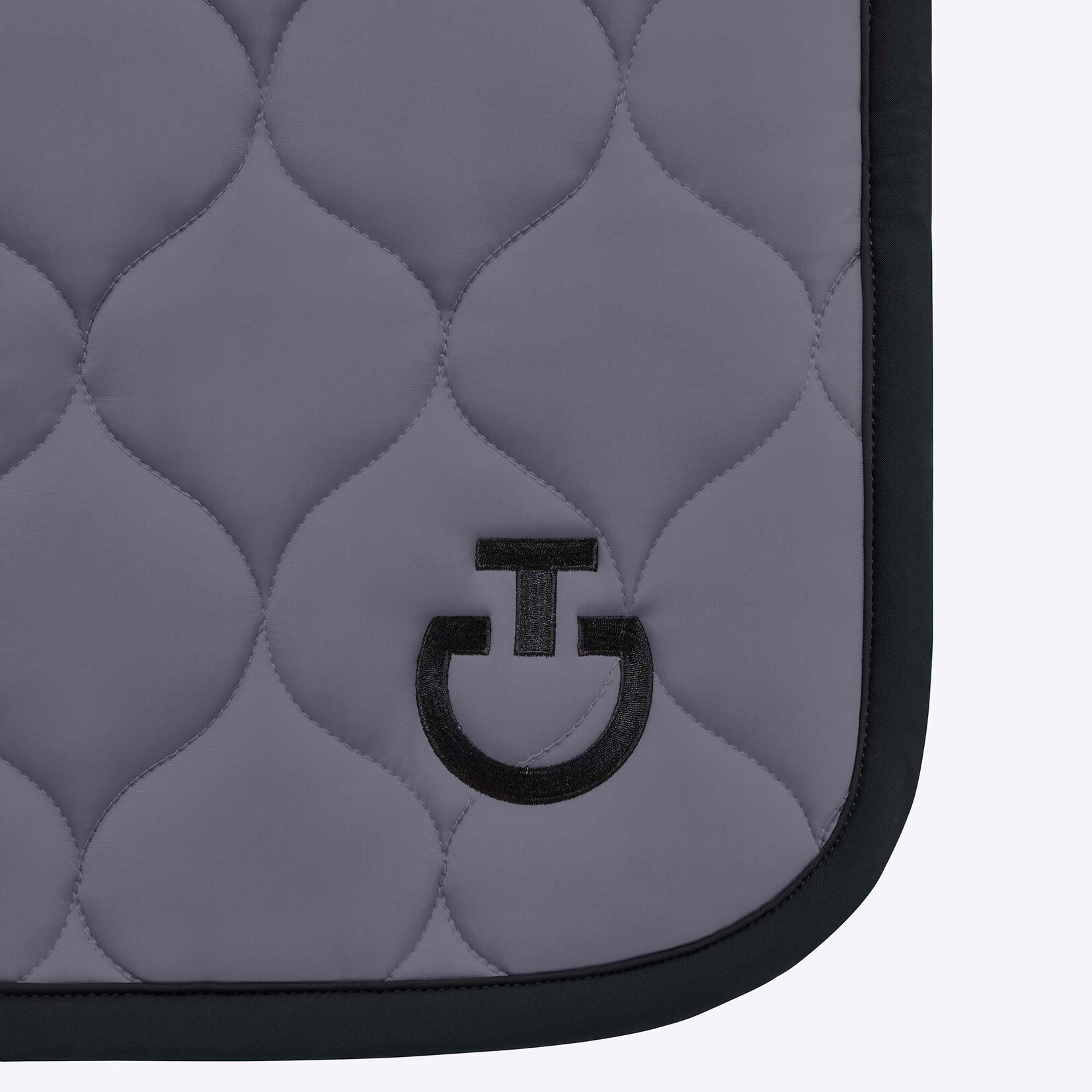 Cavalleria Toscana SOT103 Cavalleria Toscana Large Circular Quilted Jersey Jumping Saddle Pad