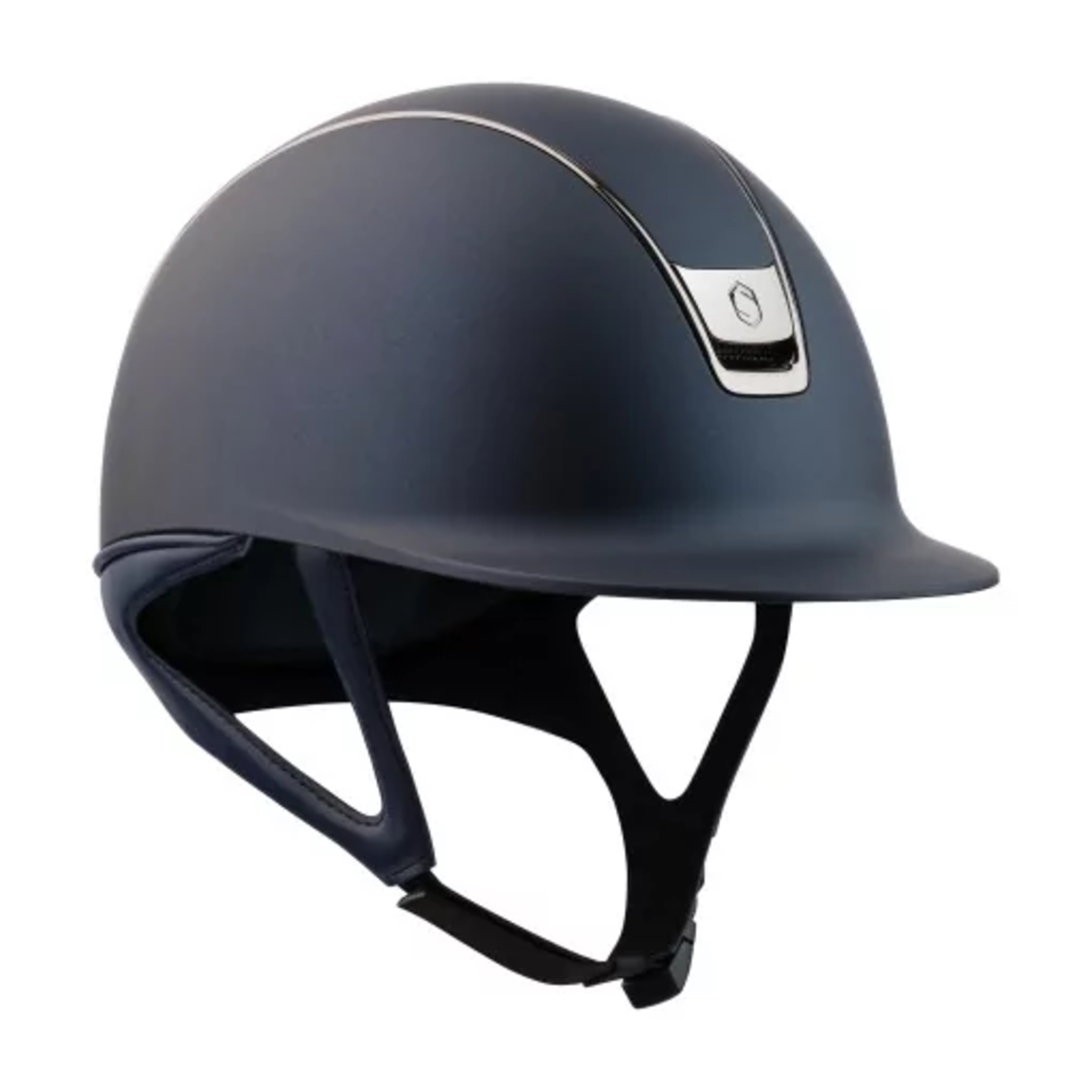 Samshield 2.0 Samshield Shadowmatt Helmet w/ Black Chrome Trim & Blazon, Sold as a kit with coordinating liner (sold separately).