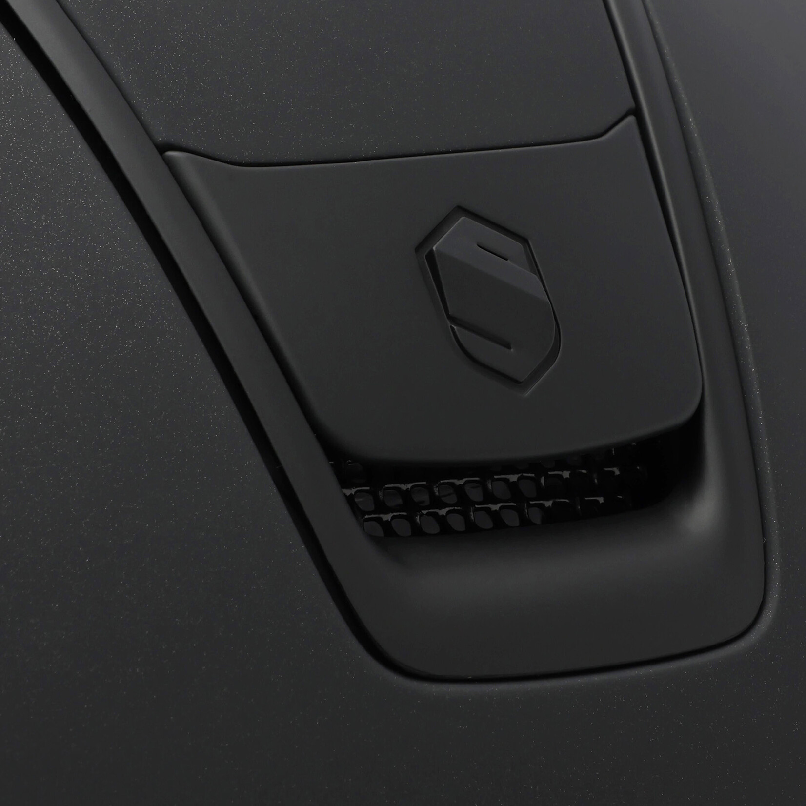 Samshield 2.0 Samshield Dark Line Helmet w/ Matt Trim & Blazon, Sold as a kit with coordinating liner (sold separately)