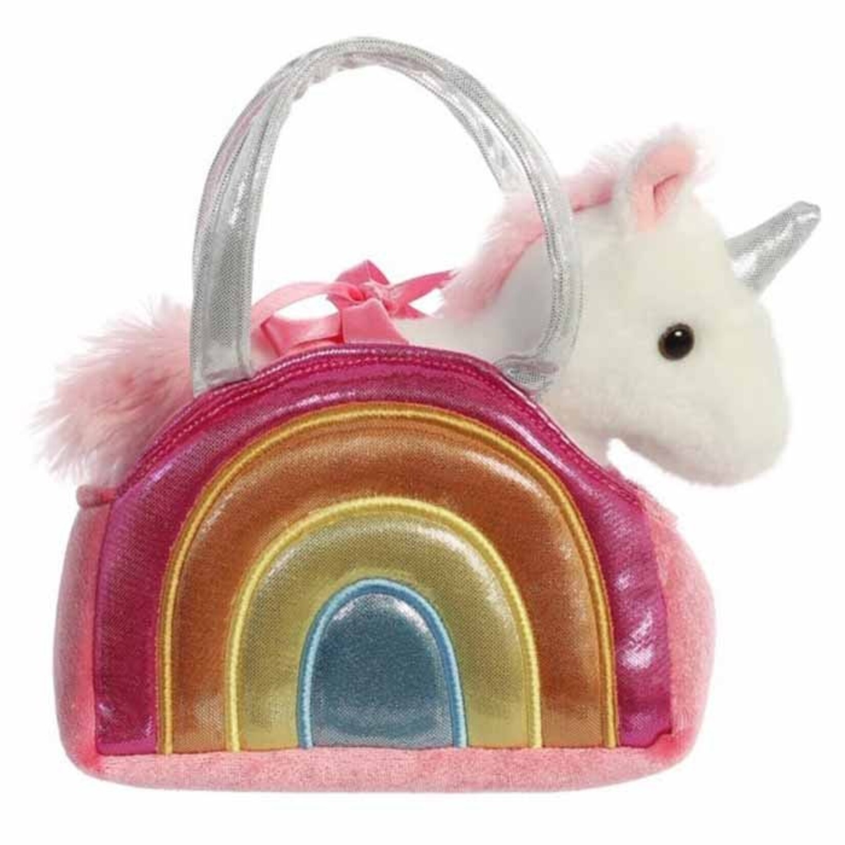 7" Plush Unicorn in Purse