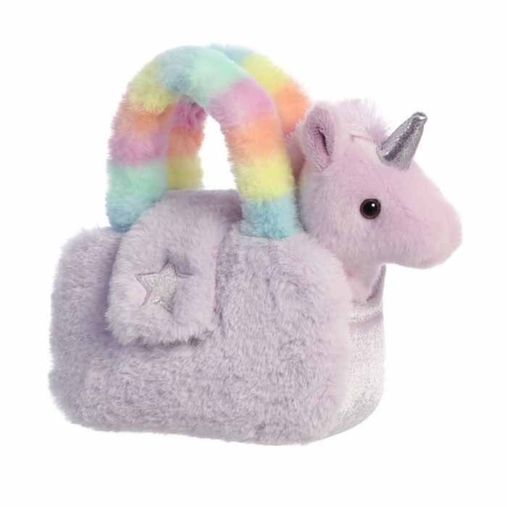 7" Plush Unicorn in Purse