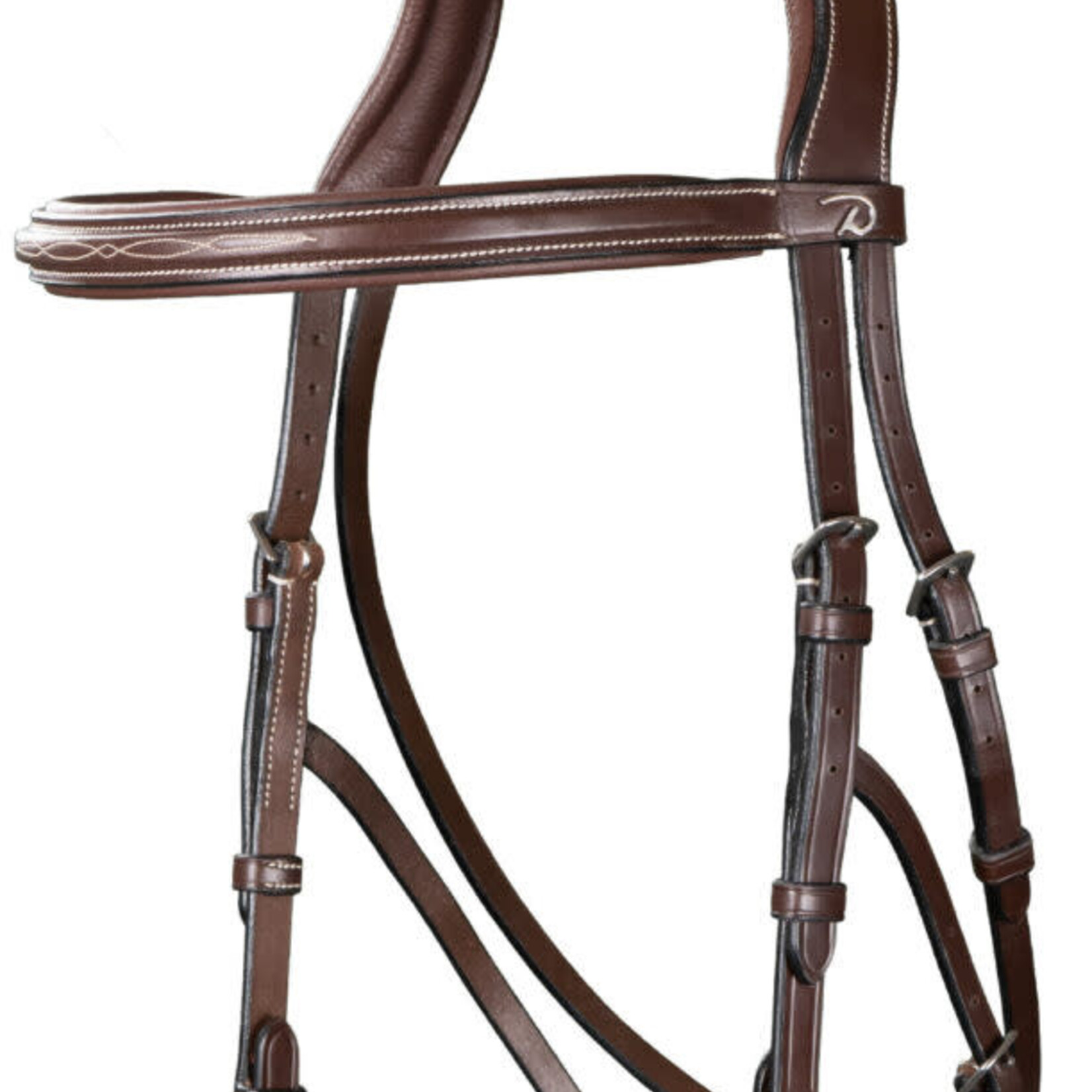 Dy'on USFADX Dy'on US Collection Hackamore Bridle Headpiece with Steel Hardware