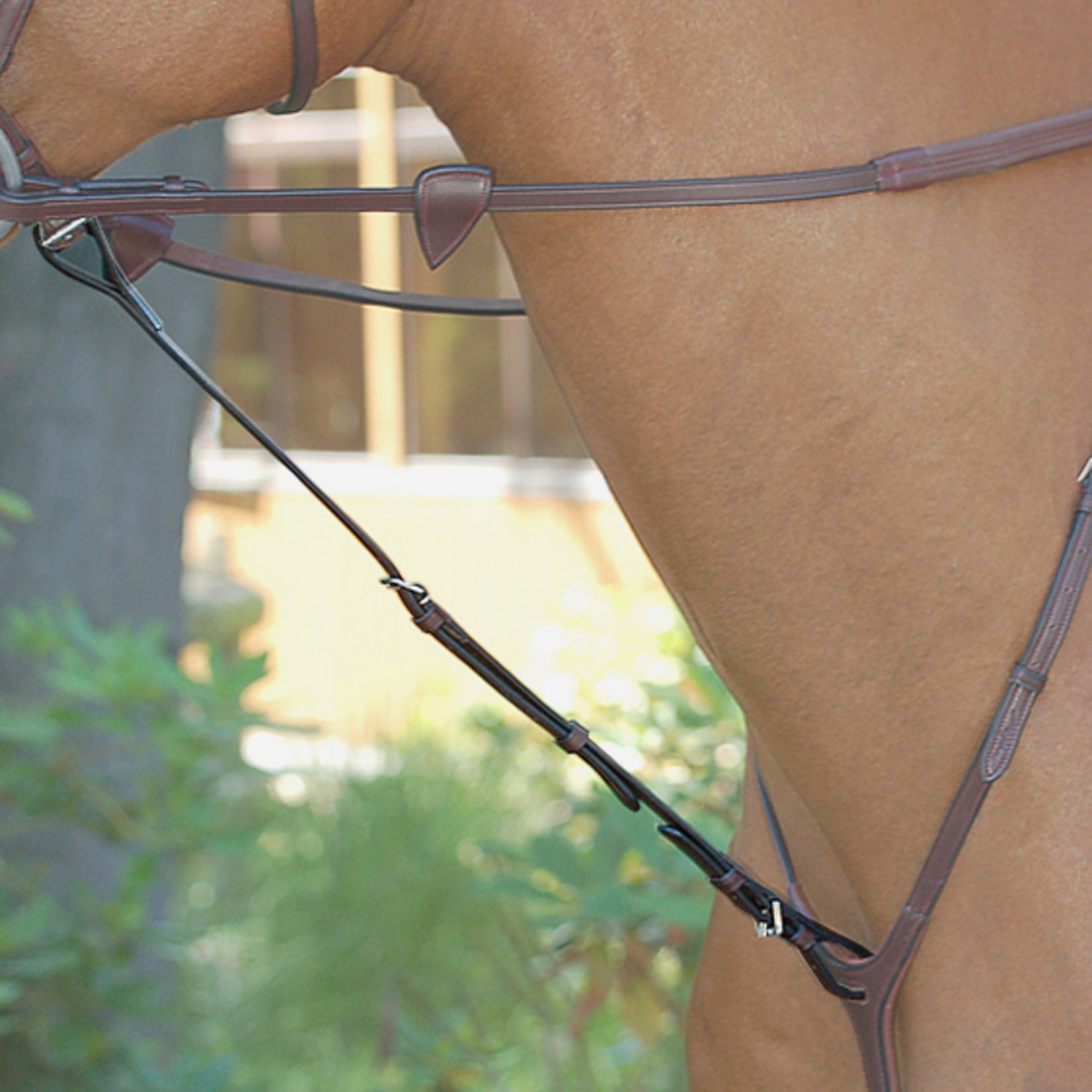 Dy'on NE07E Dy’On Standing Martingale Attachment w/ Silver Hardware