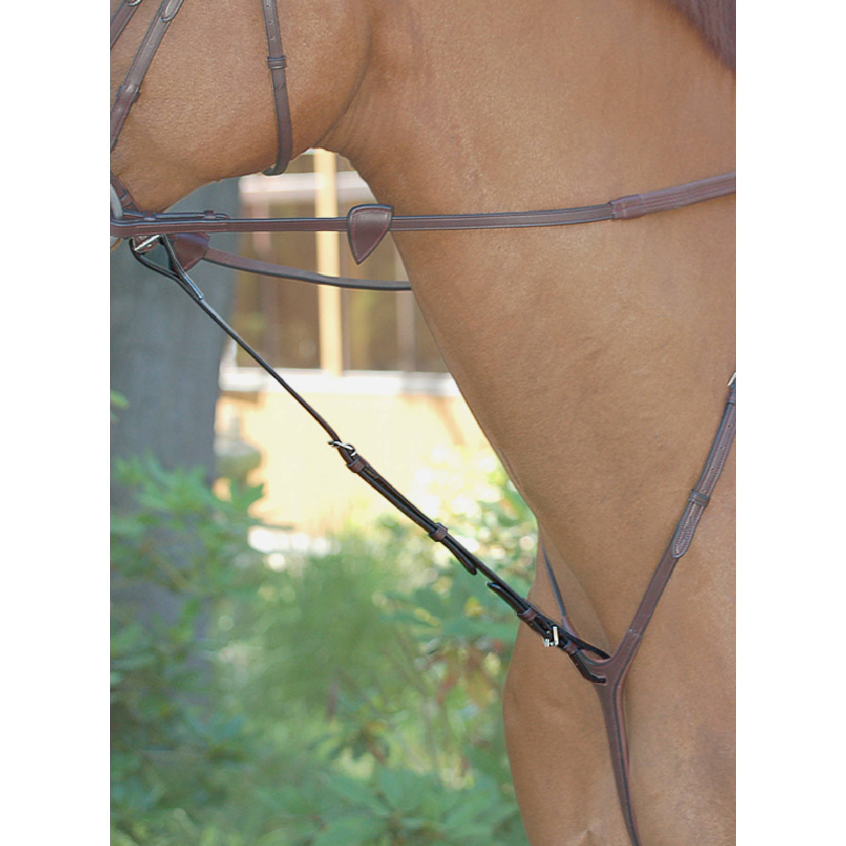 Dy'on NE07E Dy’On Standing Martingale Attachment w/ Silver Hardware