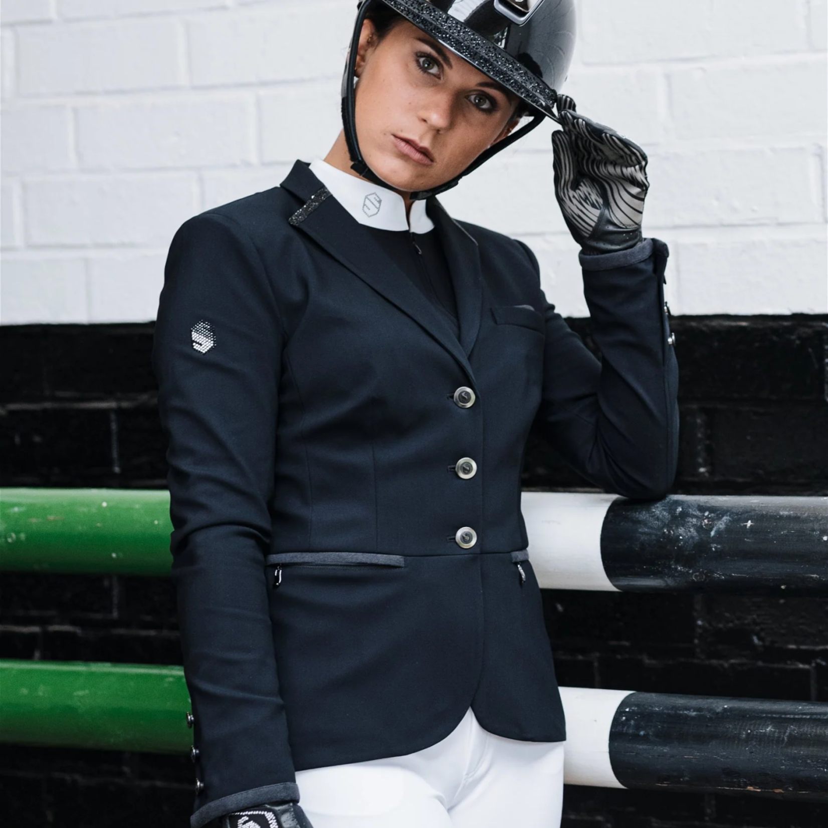 Samshield Samshield Victorine Crystal Women’s Show Jacket with Alcantara Detail