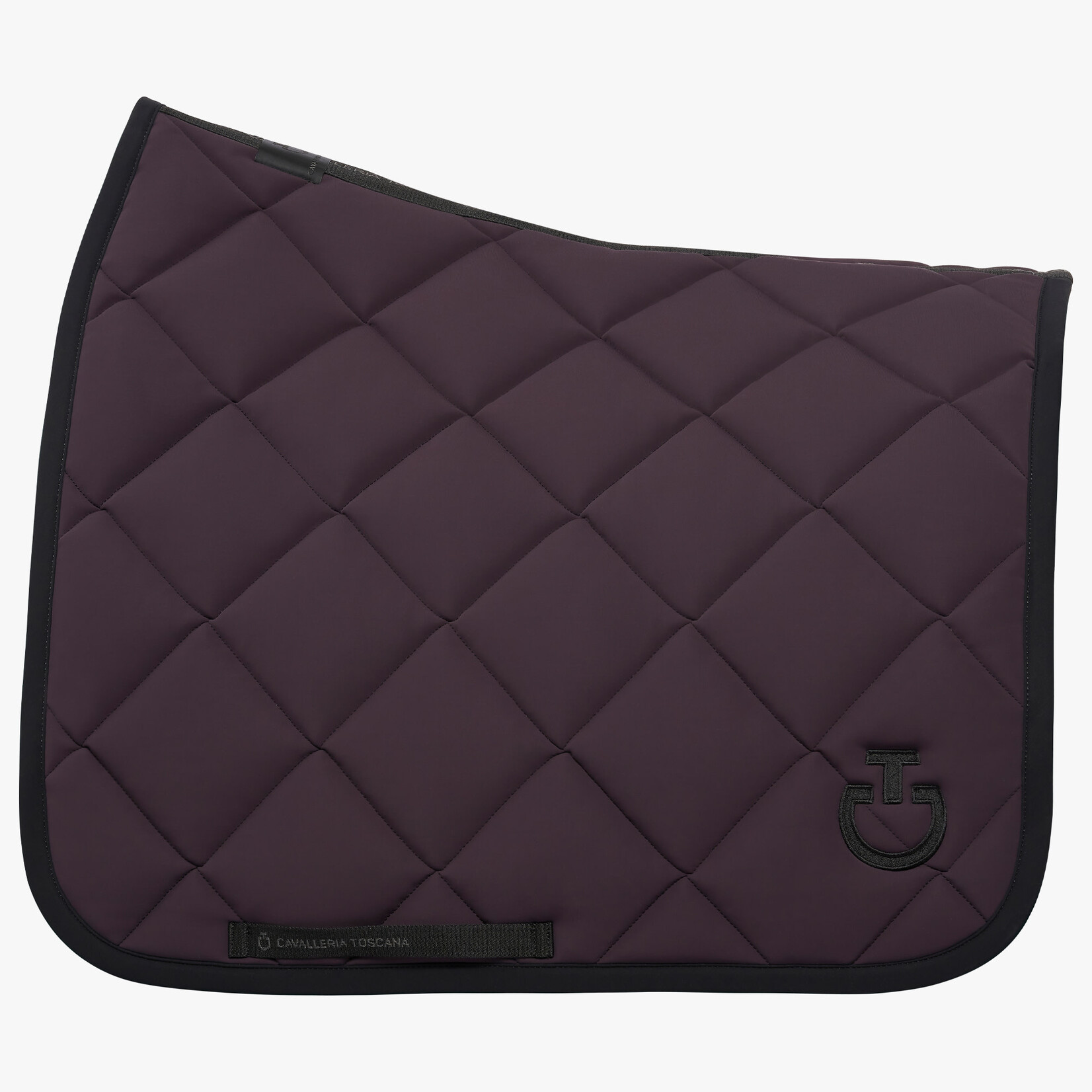 Cavalleria Toscana SOT052 Diamond Quilted Jersey Dressage Saddle Pad