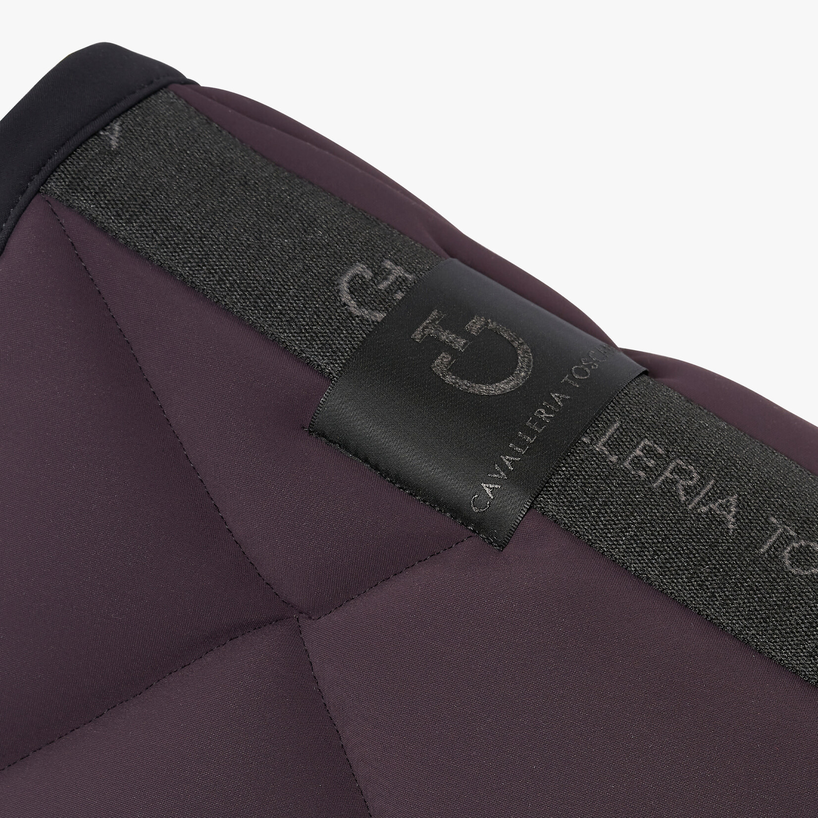Cavalleria Toscana SOT052 Diamond Quilted Jersey Dressage Saddle Pad