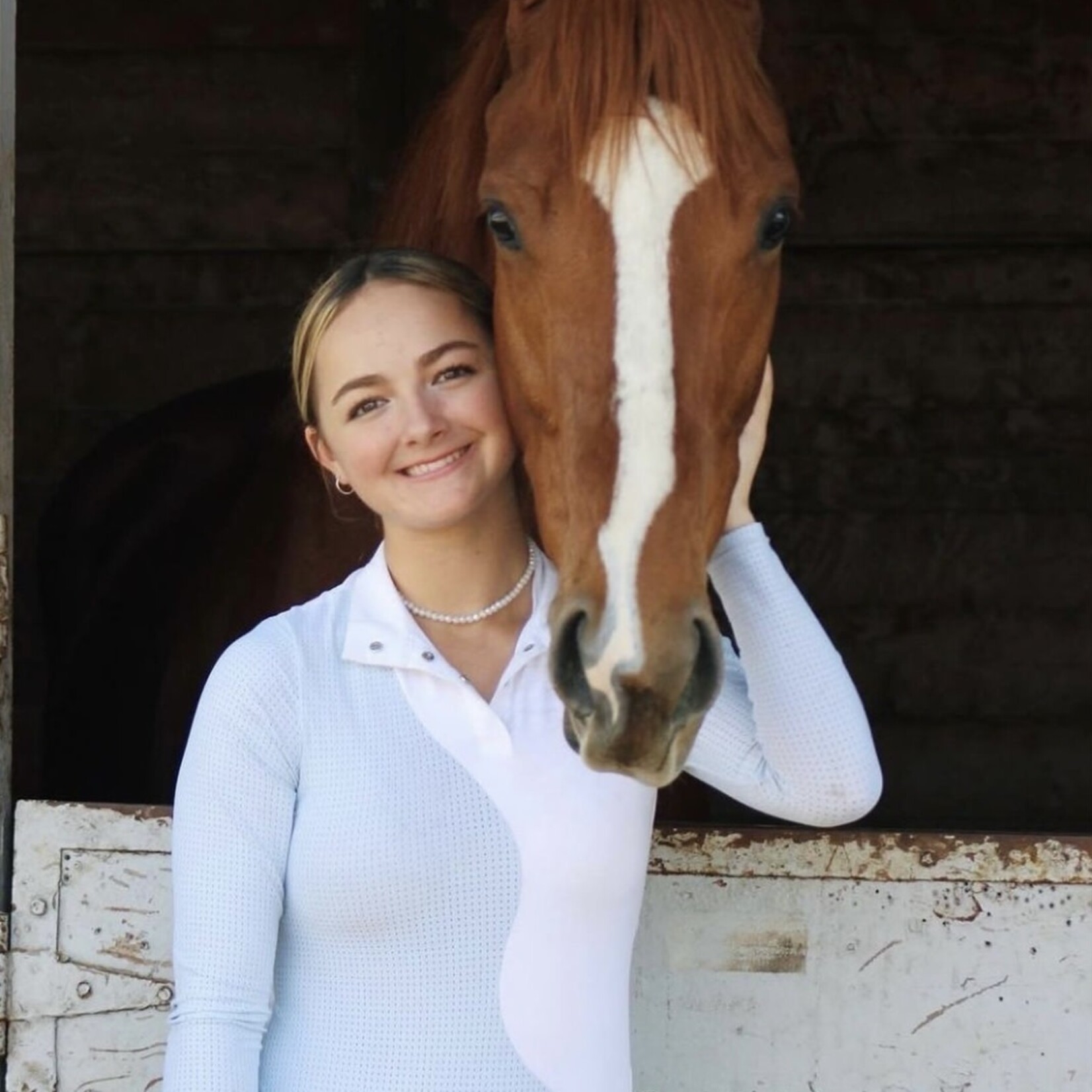 EquestrianClub EquestrianClub Lil' Lenna LS Youth Show Shirt