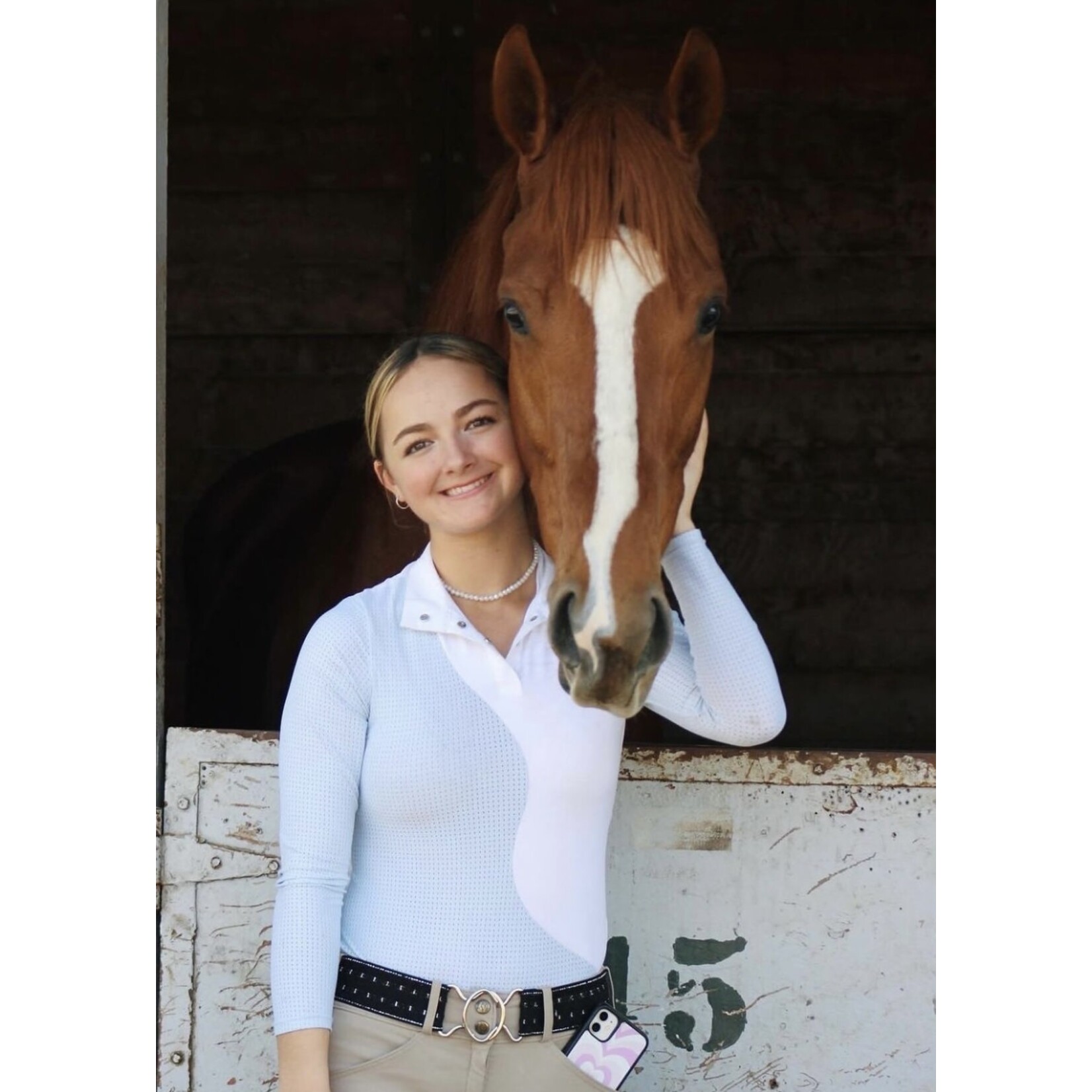 EquestrianClub EquestrianClub Lil' Lenna LS Youth Show Shirt