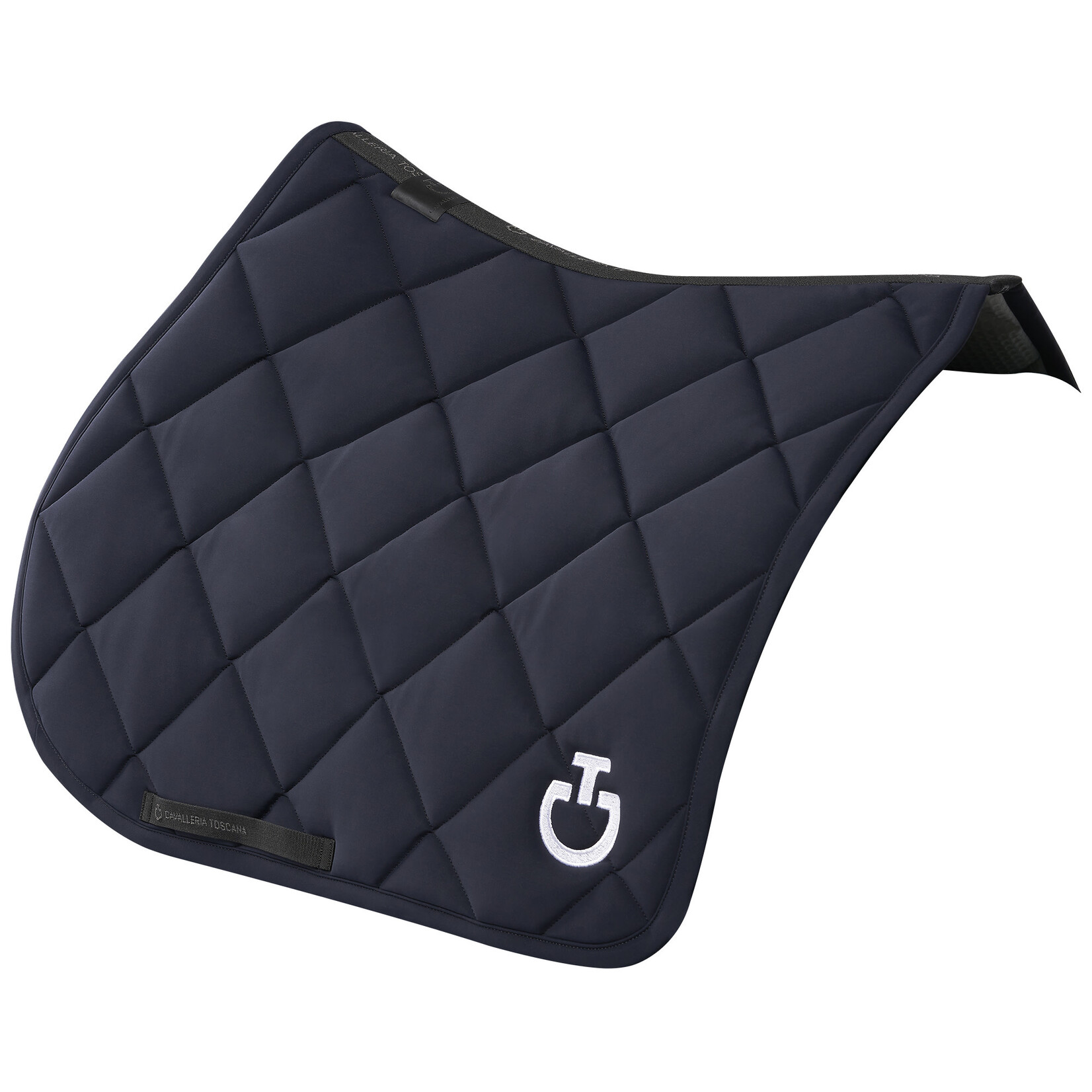 Cavalleria Toscana SOT051 Cavalleria Toscana Diamond Quilted Jersey Jumping Saddle Pad