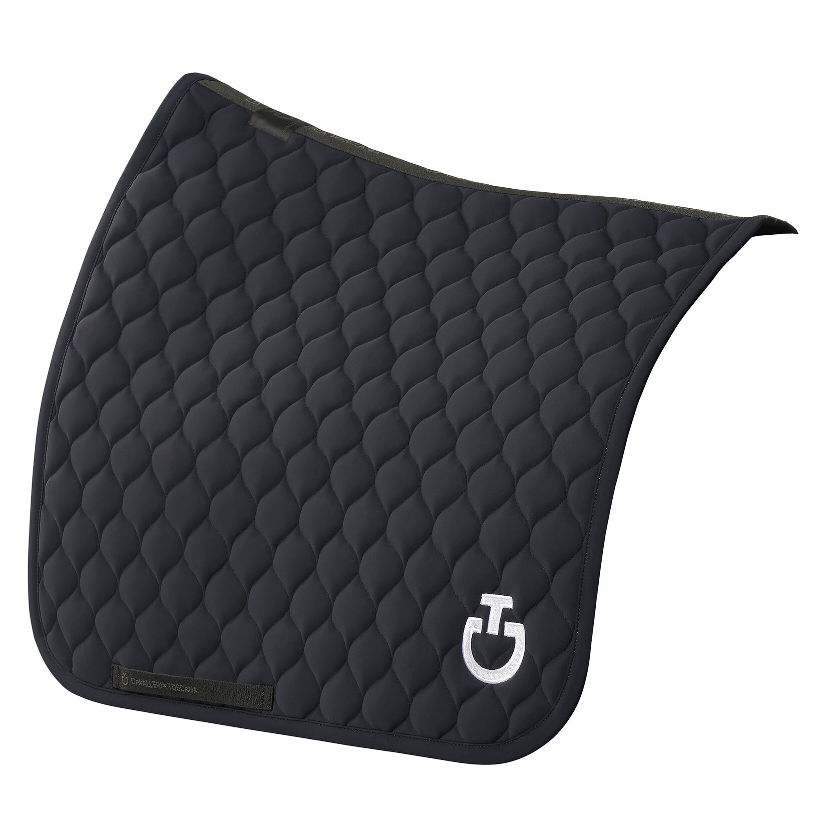 Cavalleria Toscana SOT054 Cavalleria Toscana Circular Quilted Jersey Dressage Saddle Pad