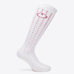 Cavalleria Toscana CZN056 Cavalleria Toscana Polka Dot Pop Art Jacquard Sock