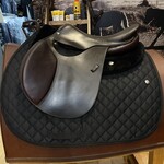 #141 Consigned Sellier Liberte Cyclope Jumping Saddle Oak 17" MW