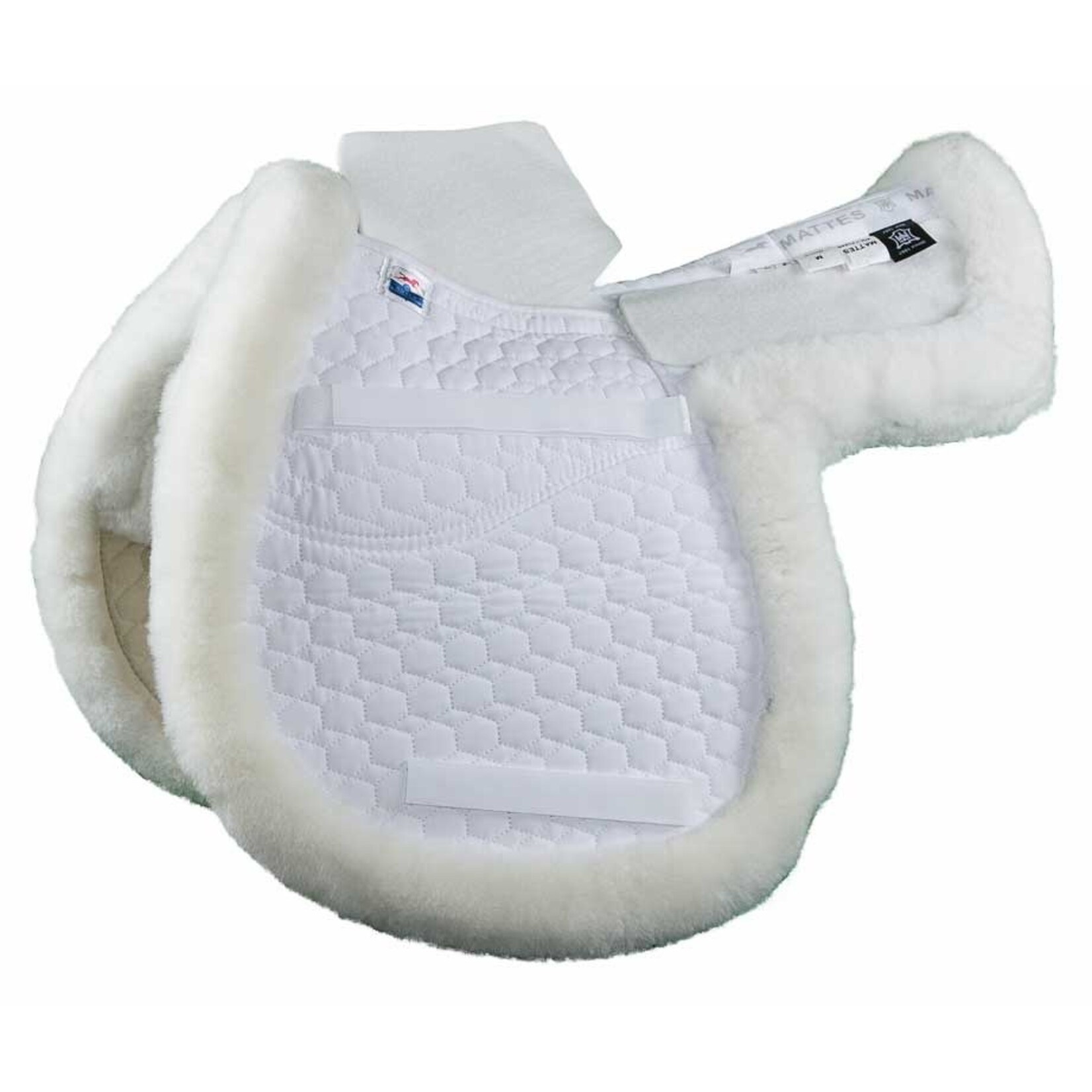 E.A. Mattes E.A. Mattes Correction Hunter Show Pad w/ Sheepskin Trim