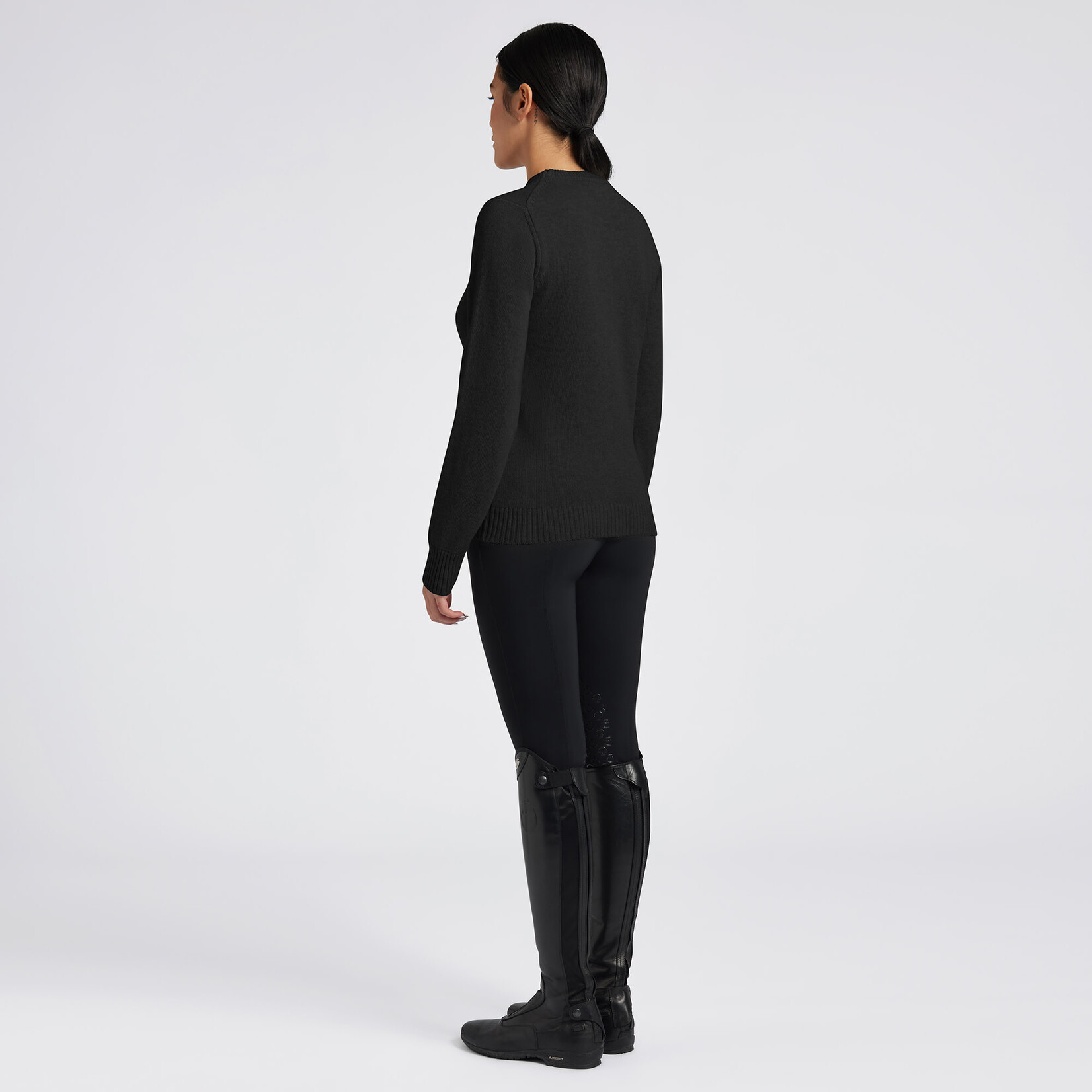 Cavalleria Toscana MAD144 Cavalleria Toscana Pure Wool Crew Neck Sweater