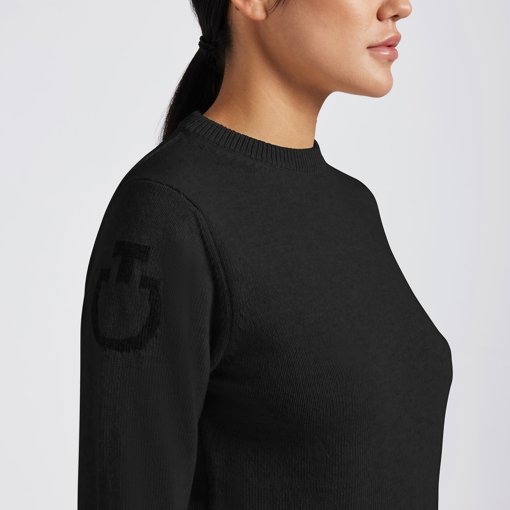Cavalleria Toscana MAD144 Cavalleria Toscana Pure Wool Crew Neck Sweater