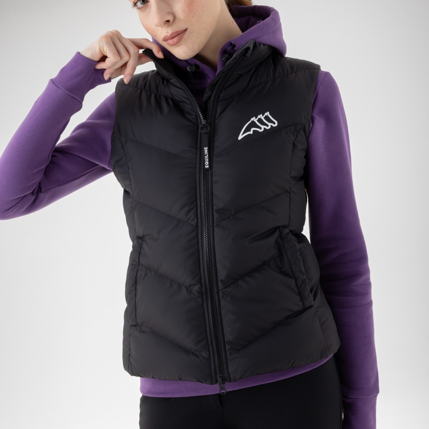 Equiline Q10744 Equiline Cavac Women’s Padded Vest