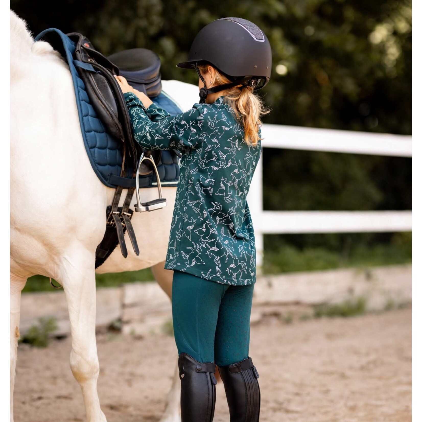 Equinavia Horze Dea Kids Winter Thermo Full Seat Tights