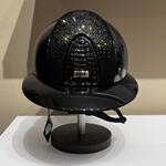 KEP KEP Custom Cromo 2.0 Wide Brim - Diamond Black Shell & Frame, Black Suede Front & Rear, Diamond Black Grid, Mirror Cromo Subgrid & Button, Black Chinstrap, Silver Shine Logo, Sold as a kit with coordinating liner (sold separately)