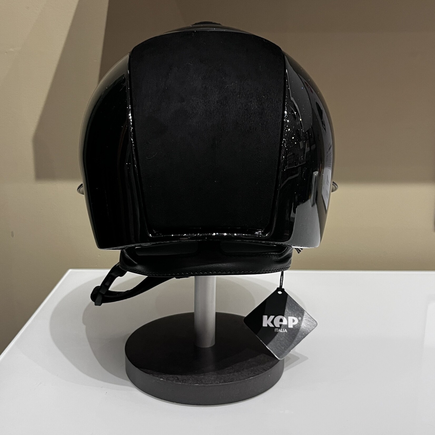 KEP KEP Custom Cromo 2.0 Wide Brim - Diamond Black Shell & Frame, Black Suede Front & Rear, Diamond Black Grid, Mirror Cromo Subgrid & Button, Black Chinstrap, Silver Shine Logo, Sold as a kit with coordinating liner (sold separately)