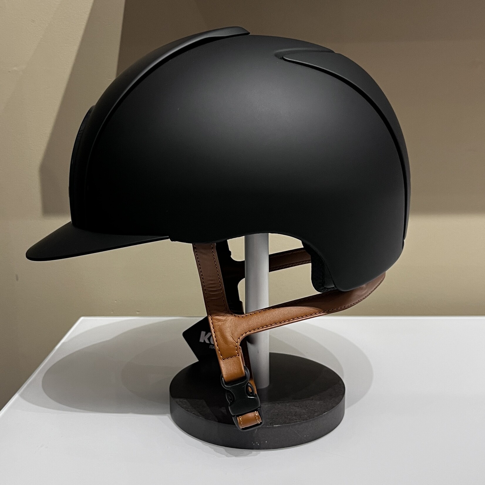 KEP KEP Custom Cromo 2.0 - Matt Black Shell, Raw Black Frame, Grid, Subgrid & Button, Custom Chinstrap - Sold as a kit with coordinating liner (sold separately) 