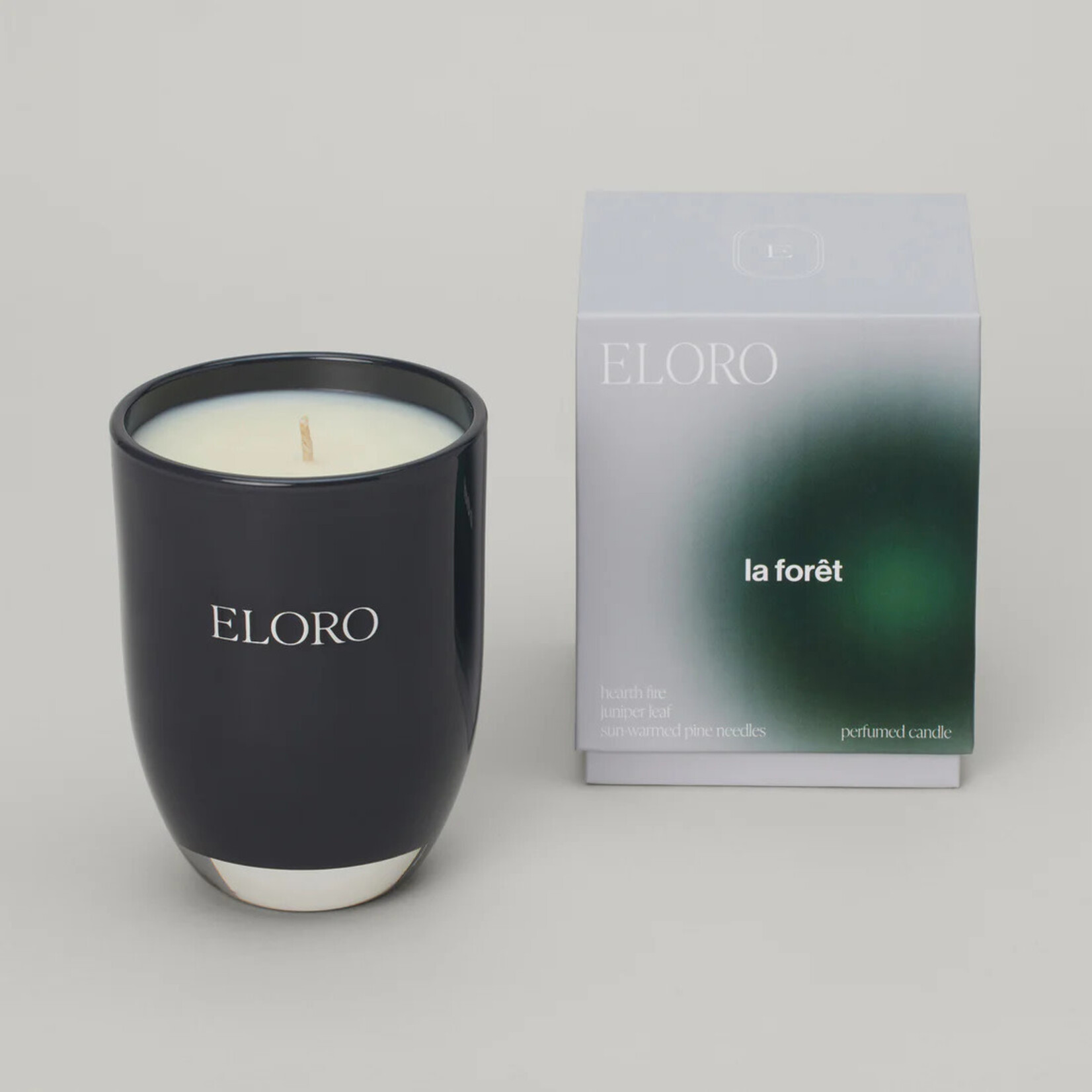 Fleur Candles Eloro Candles, Single-Wick Soy Candle, 55 hour burn time