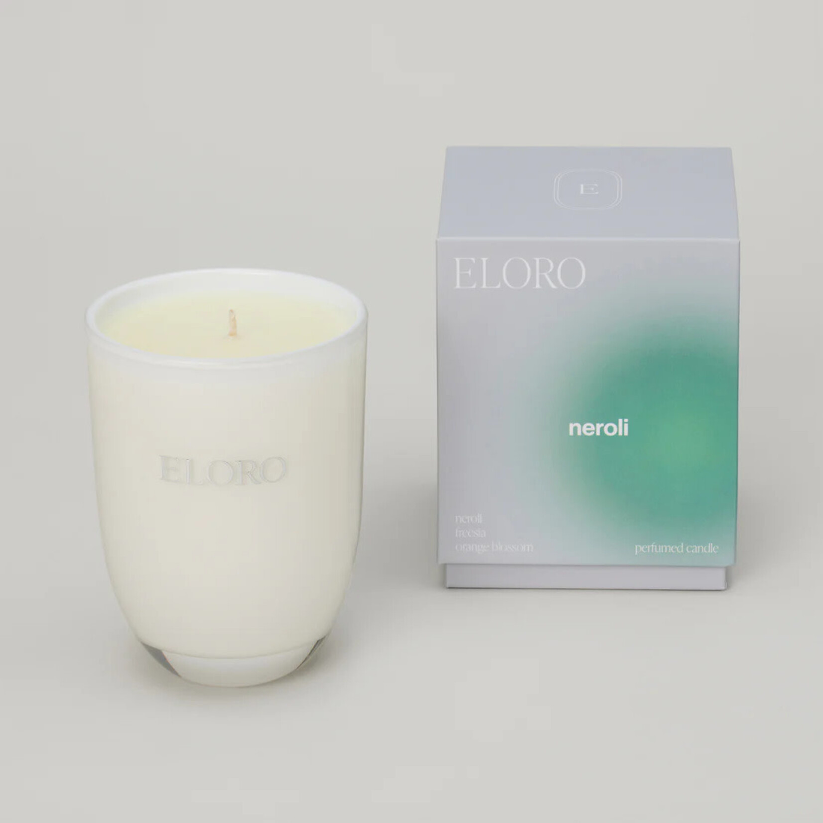 Fleur Candles Eloro Candles, Single-Wick Soy Candle, 55 hour burn time