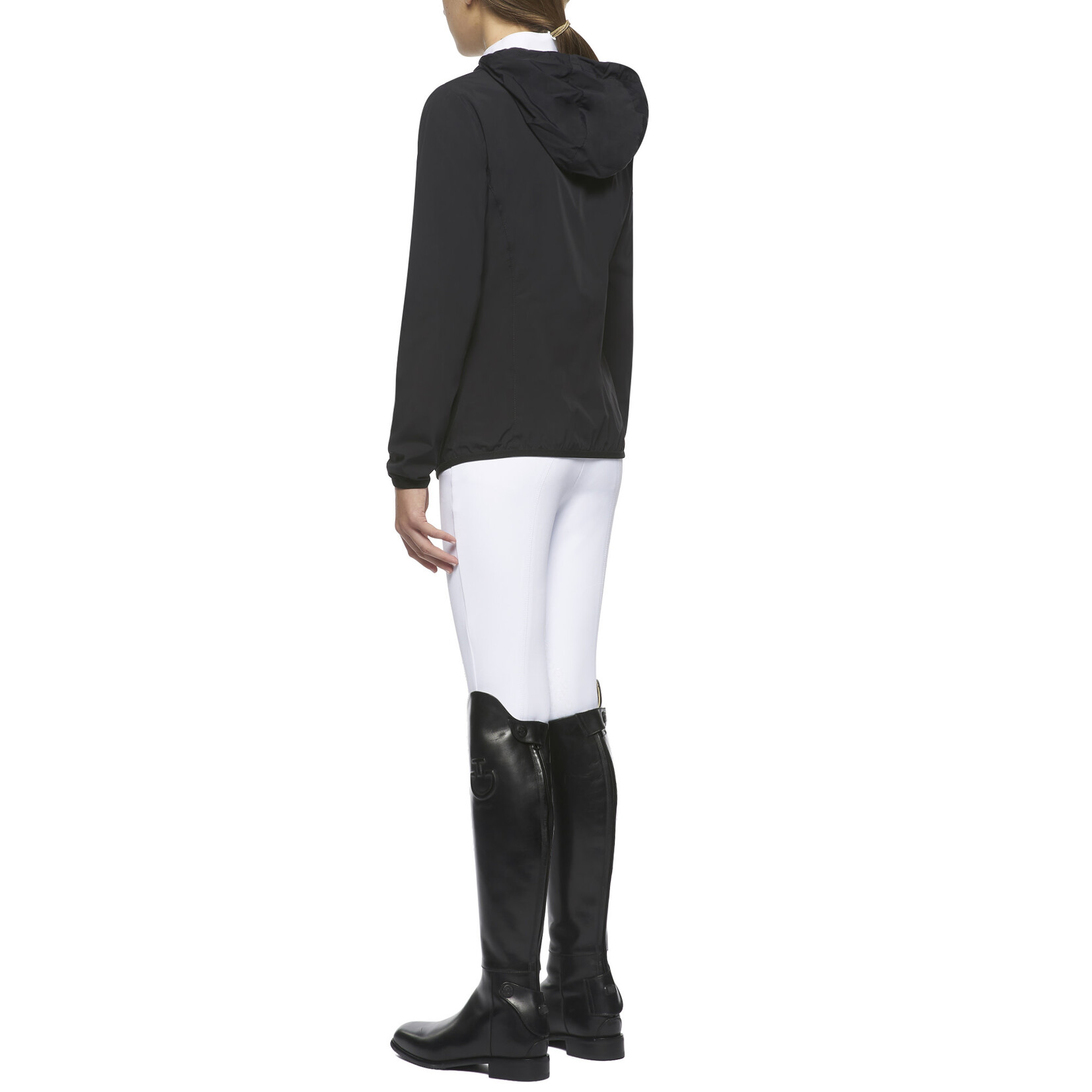 Cavalleria Toscana GIK023 Cavalleria Toscana Junior Waterproof Hooded Zip Jacket
