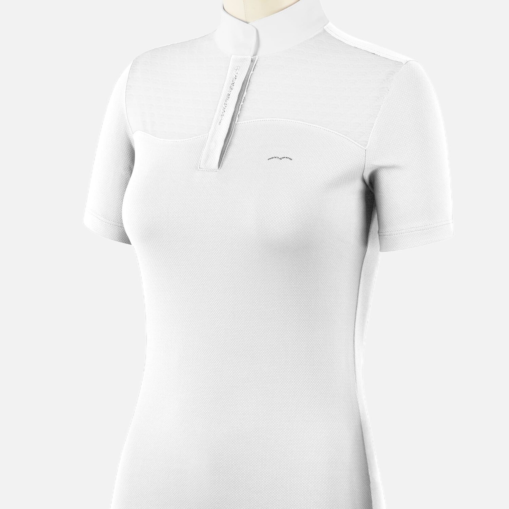 Animo Animo Bestow, short sleeve piquet competition polo with crystal detail