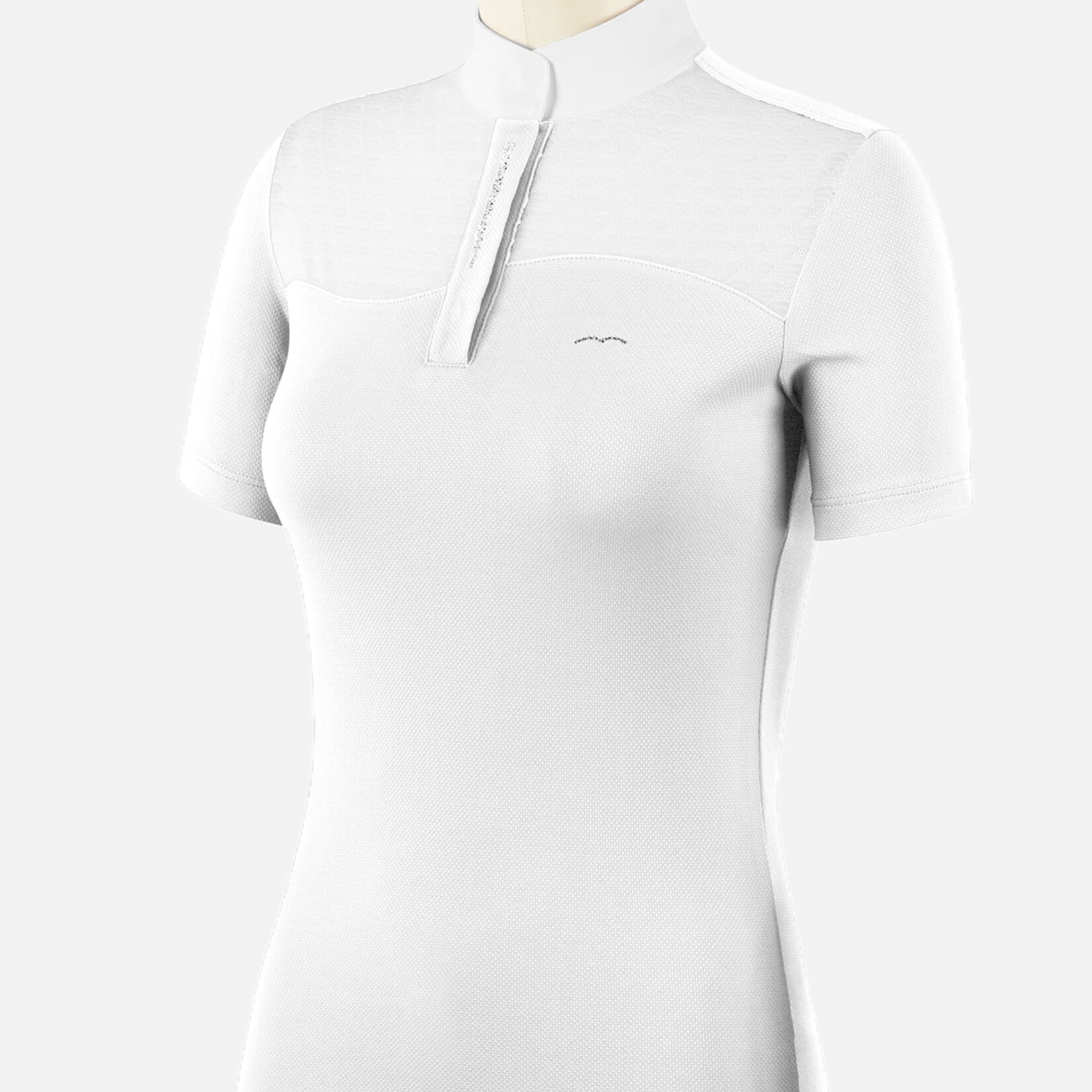 Animo Animo Bestow, short sleeve piquet competition polo with crystal detail