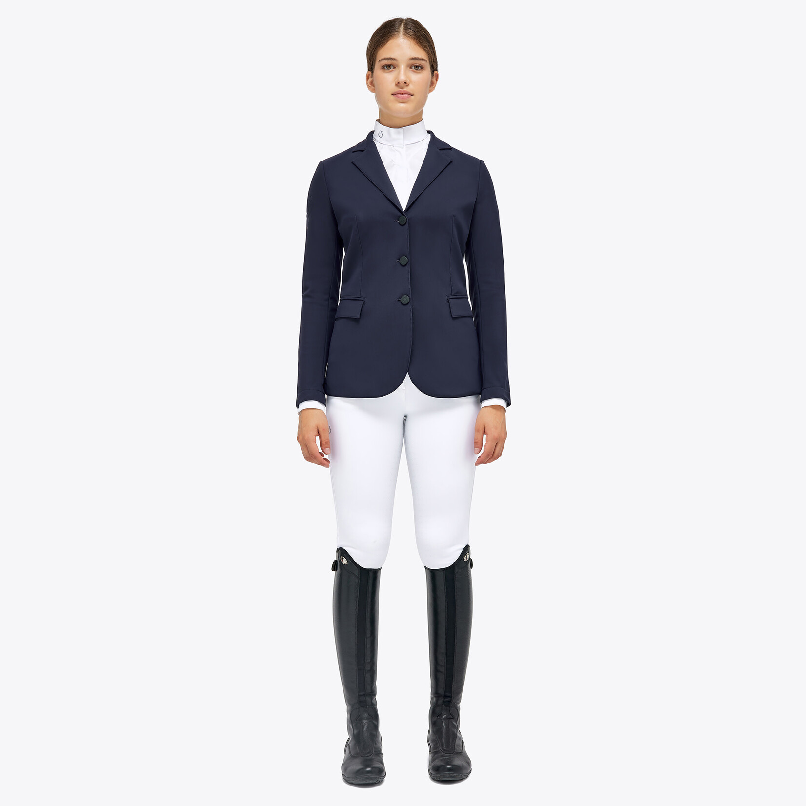 Cavalleria Toscana GGD033 Cavalleria Toscana Women’s American Jersey Riding Jacket